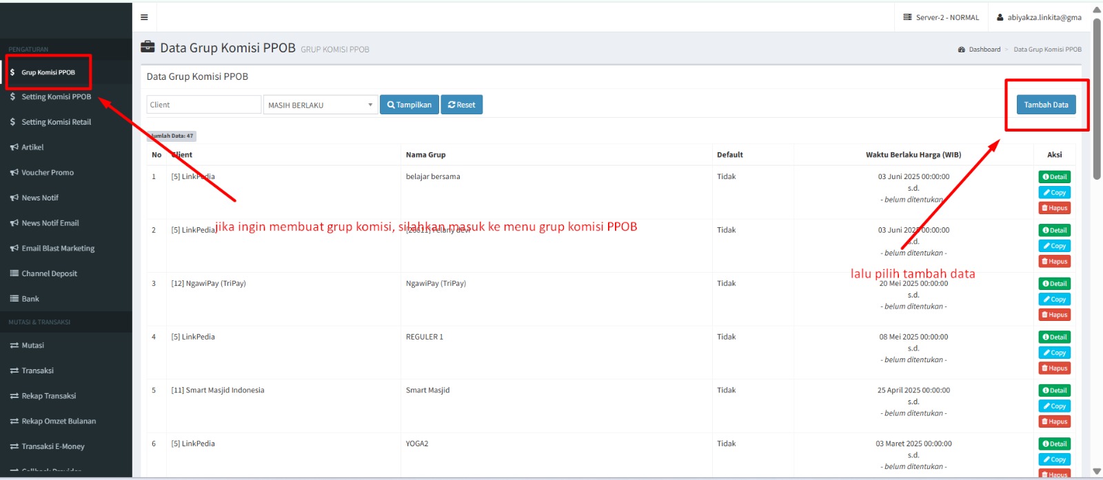 Panduan Setting Harga Jual & Komisi Co-Branding di LinkPedia