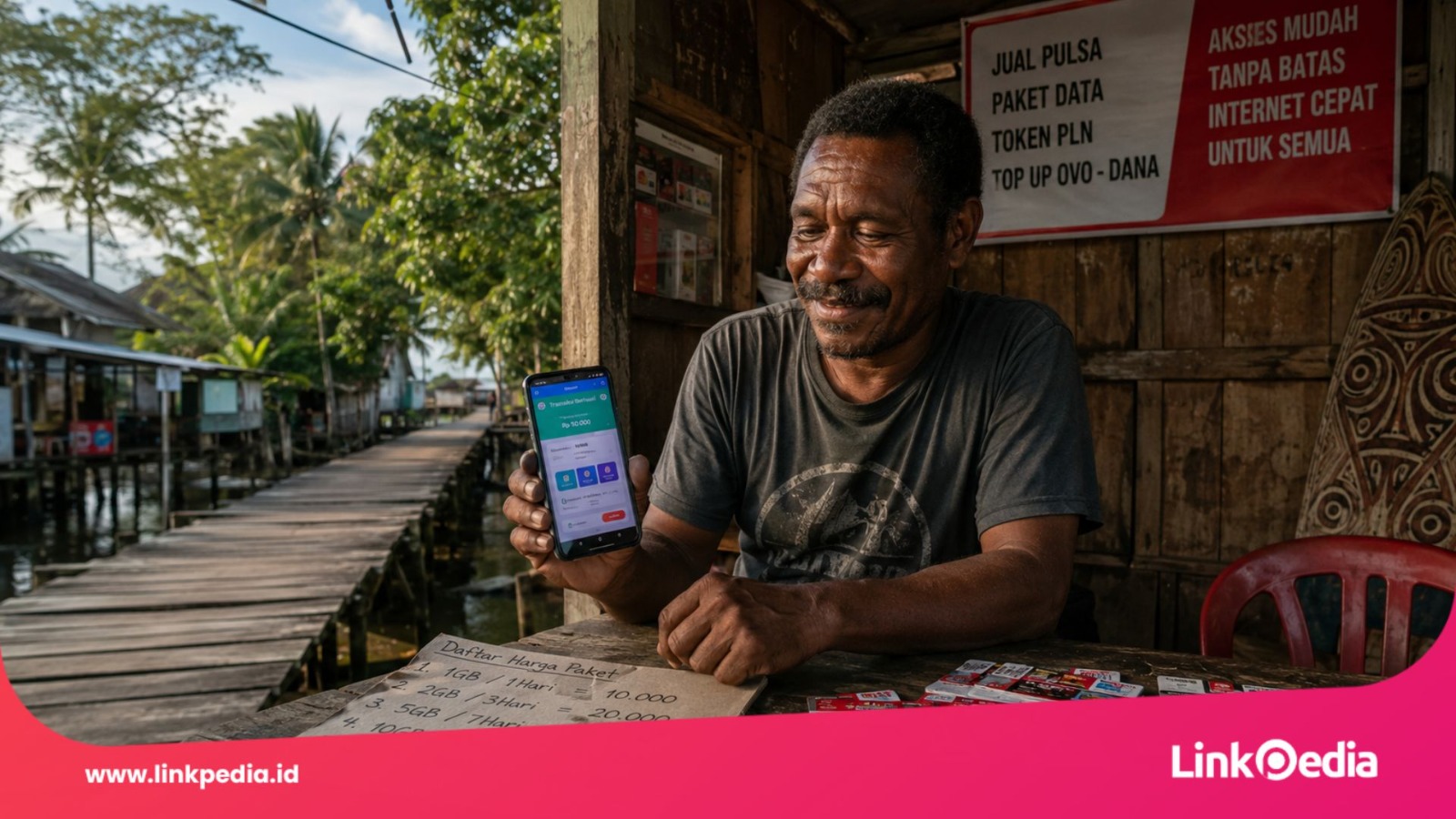 Top Up Paket Data dan Pulsa di Asmat Mudah Paket Data dan Pulsa di Asmat