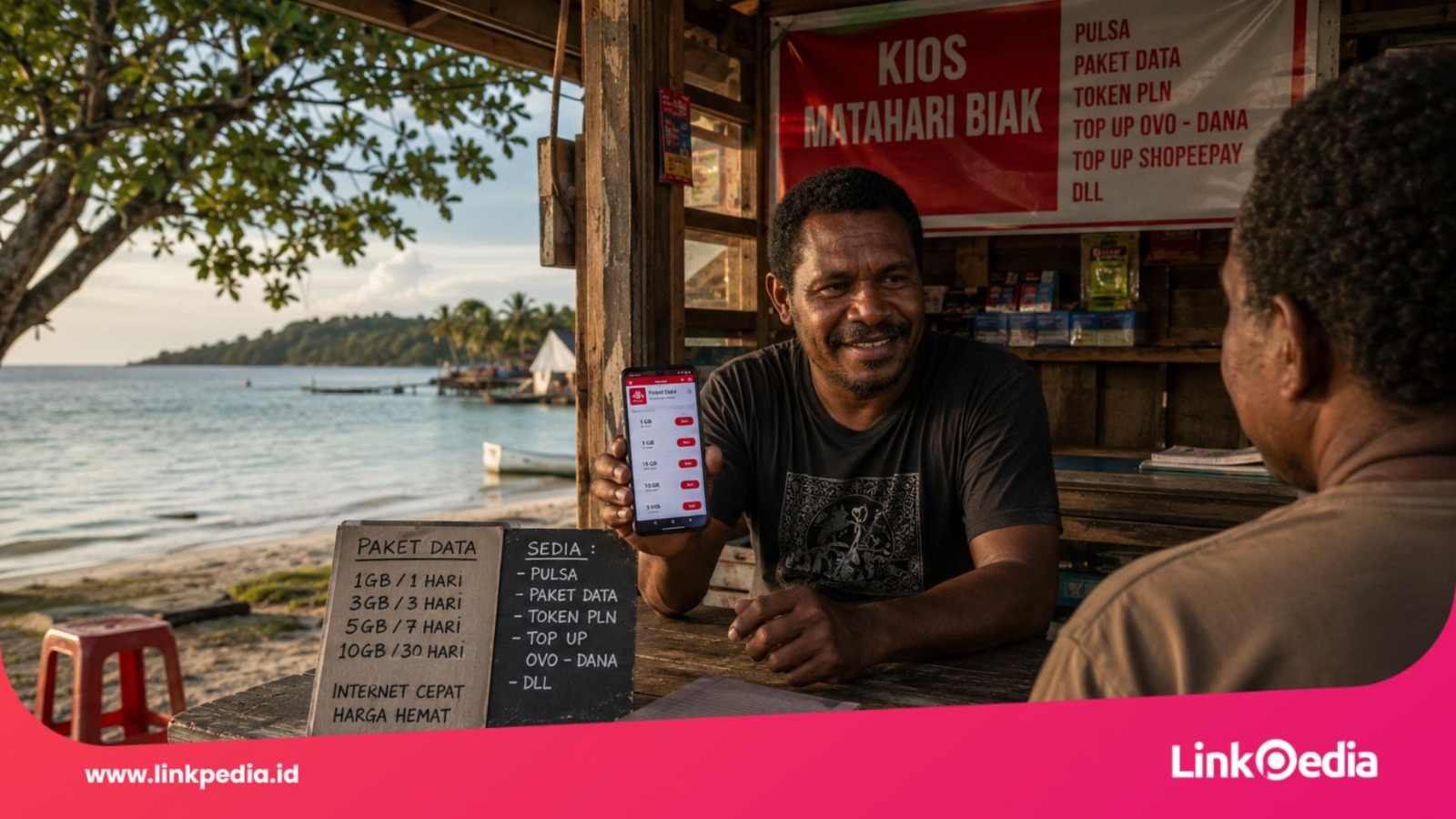 Jualan Paket Data dan Pulsa di Biak Numfor Paket Data dan Pulsa di Biak Numfor