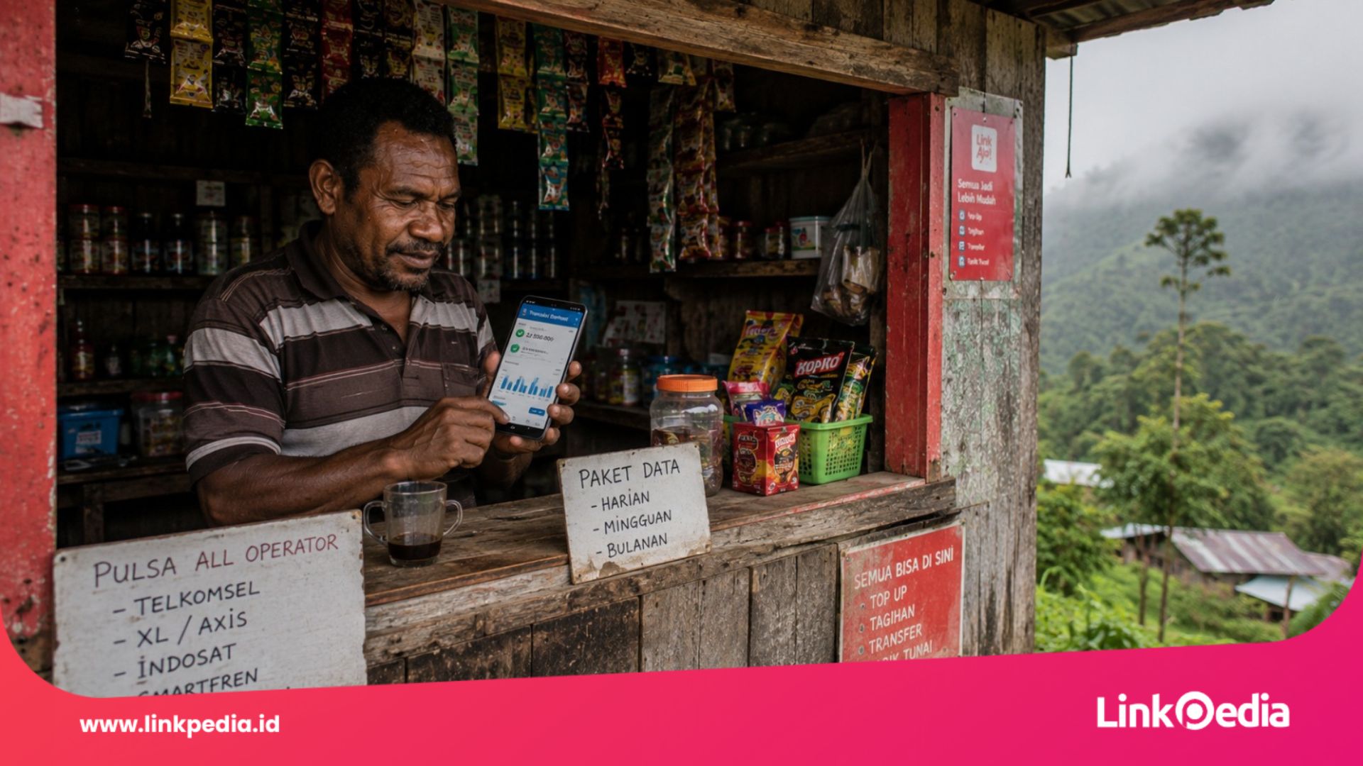Agen paket data dan pulsa di Mamberamo Tengah Paket Data dan Pulsa di Mamberamo Tengah